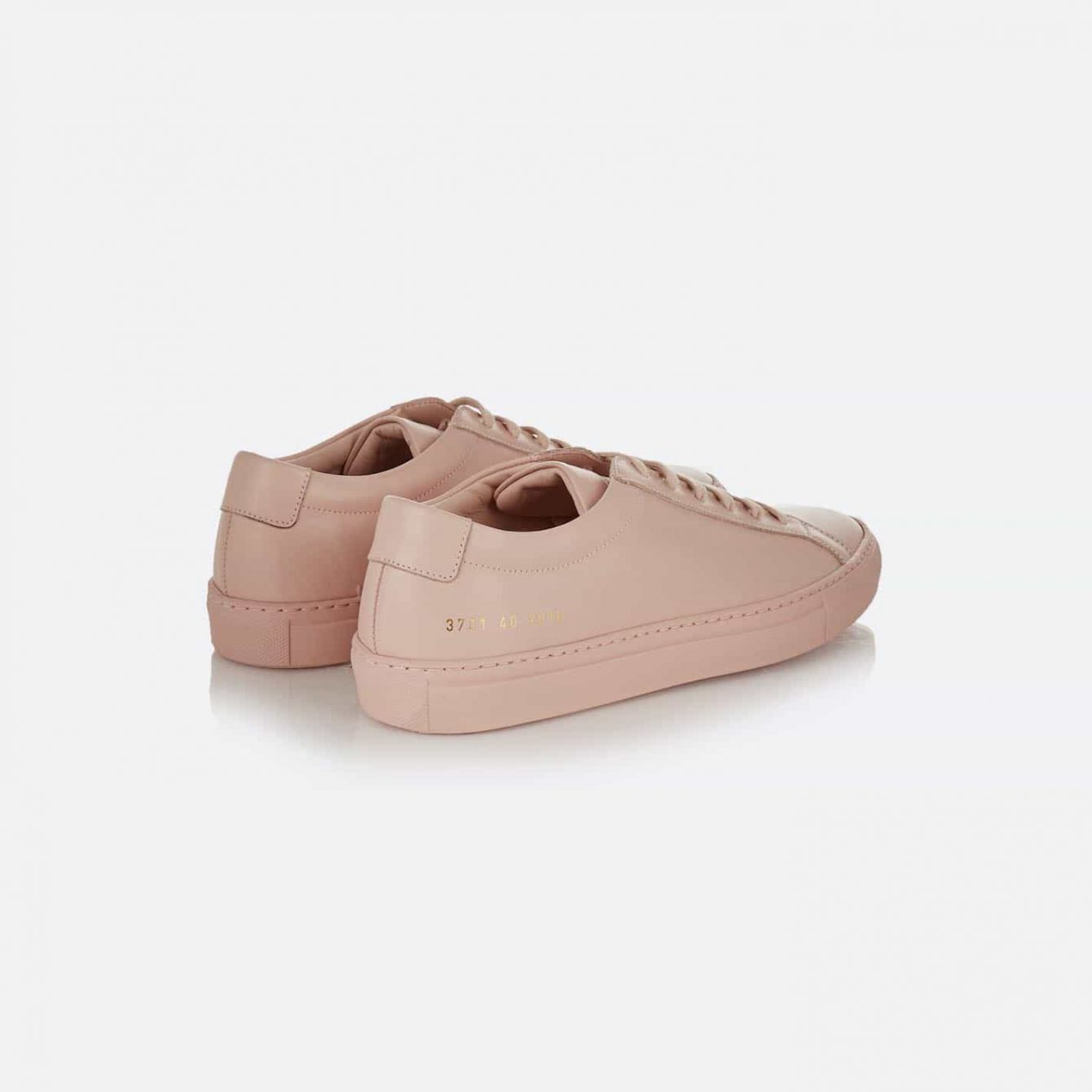 Triangle Logo Low Top Sneakers