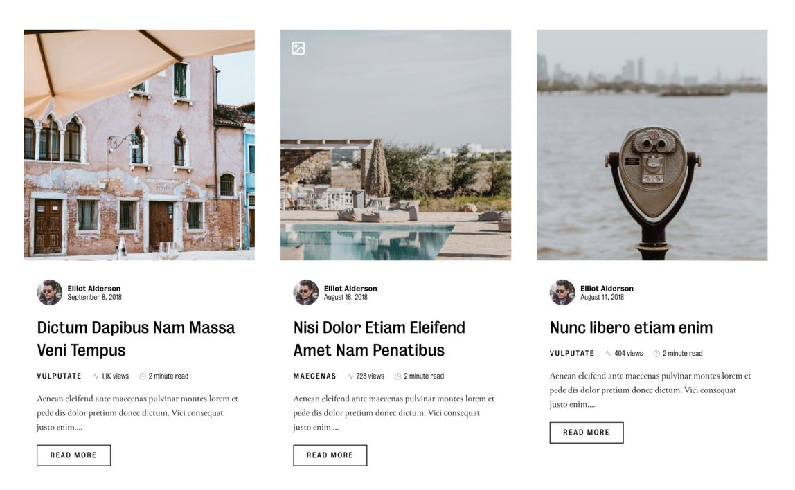 Once - Clean & Elegant WordPress Blog Theme