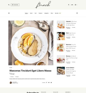 Once - Clean & Elegant WordPress Blog Theme